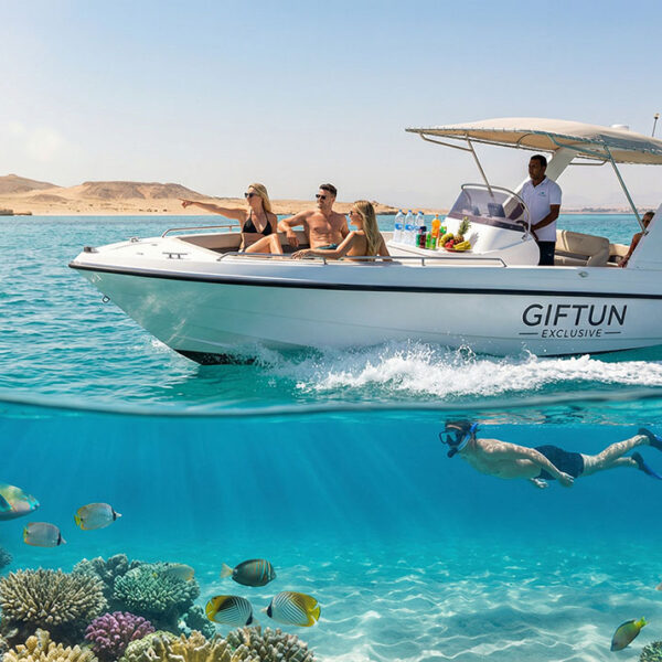 Private Speedboat Hurghada — Dolphins, Snorkeling & Islands